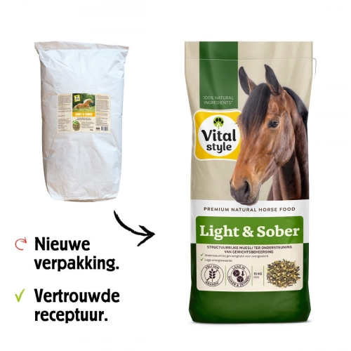 MUESLI LIGHT & SOBER- Vitalstyle - Afbeelding 3