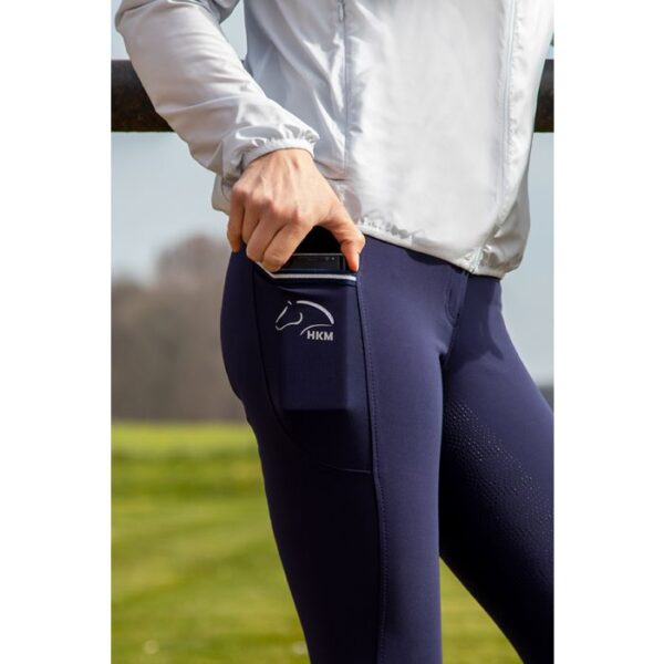 Rijbroek -Comfort FLO- Style silicoon zitvlak- HKM - Afbeelding 4