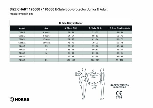 FLEXPLUS BODYPROTECTOR ADULT- Meerdere kleuren Horka - Afbeelding 14