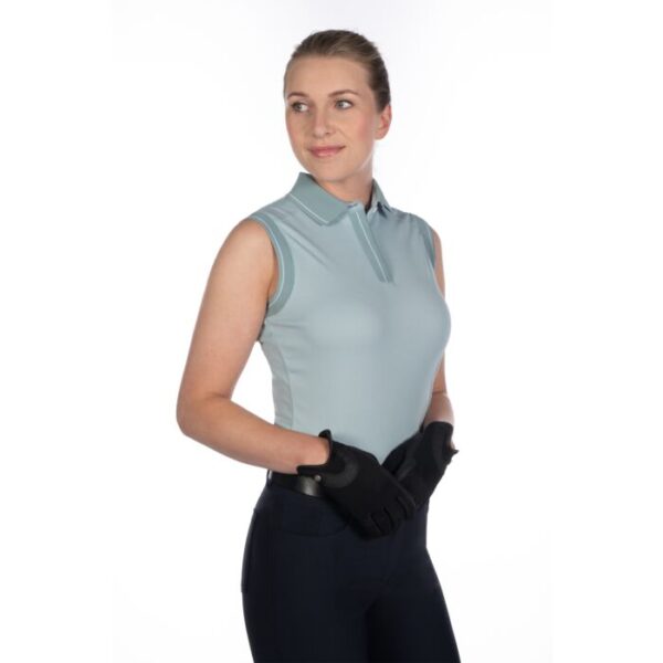 Poloshirt- Catherine- Mouwloos- HKM - Afbeelding 3