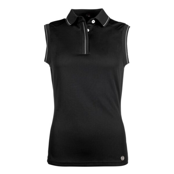 Poloshirt- Catherine- Mouwloos- HKM - Afbeelding 8