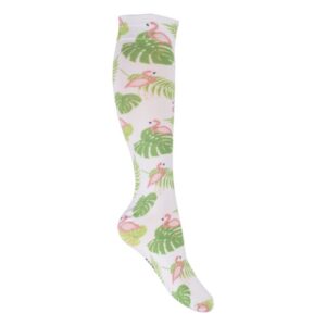 Paardrijsokken- Arizona- Flamingo- Avacado- HKM