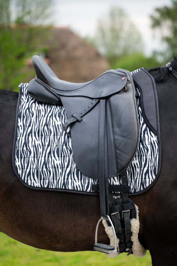 HB Luxe zadeldek Zebra - Afbeelding 2