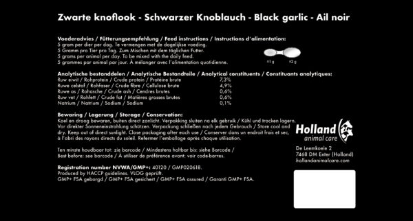 Excellent Horse Herbs Zwarte Knoflook - Afbeelding 3