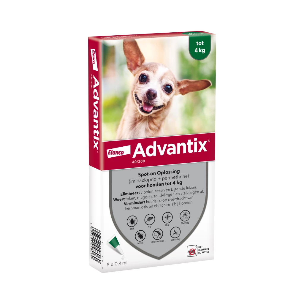 Advantix vlooien- en tekenpipet voor honden