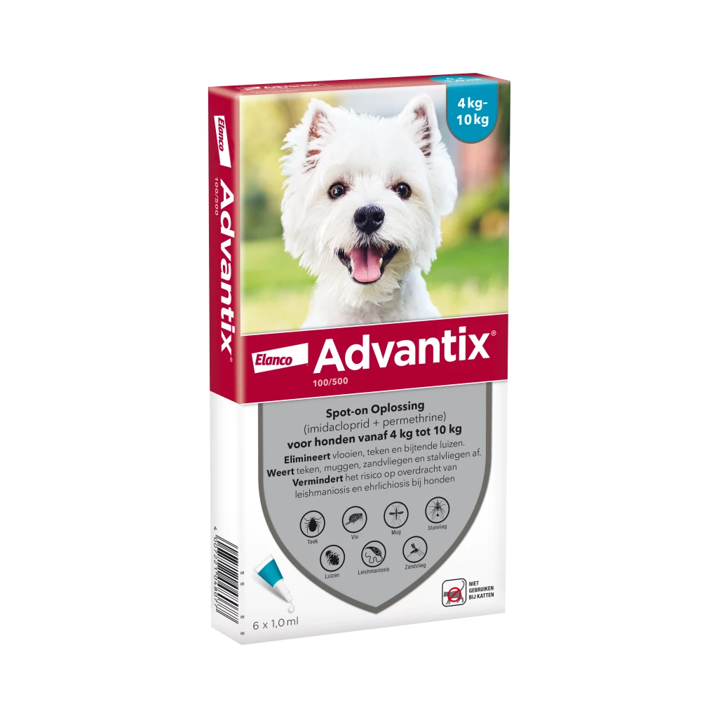 Advantix vlooien- en tekenpipet voor honden - Afbeelding 4