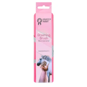 Paardenpraat Grooming Brush Roze M