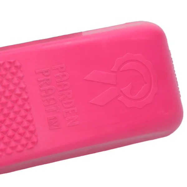 Paardenpraat Grooming Brush Roze M - Afbeelding 2