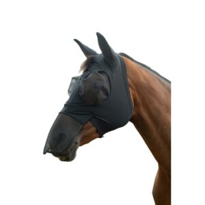 Anti-fly mask -Elastic- with nose protection- Meerdere kleuren- HKM