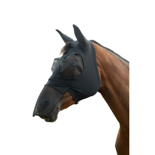 Anti-fly mask -Elastic- with nose protection- Meerdere kleuren- HKM