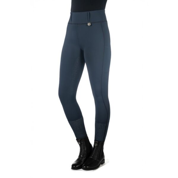 Rijleggings -Juna- silicone full seat- Meerdere kleuren- HKM - Afbeelding 4